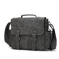 Men's Vintage Designer Briefcase PU Leather Tote Business Office Man Messenger Bag Casual Solid Computer Laptop Handbag