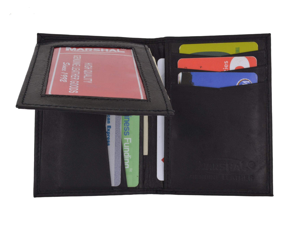 Mens Leather L Shape Bifold Wallet 139 CF