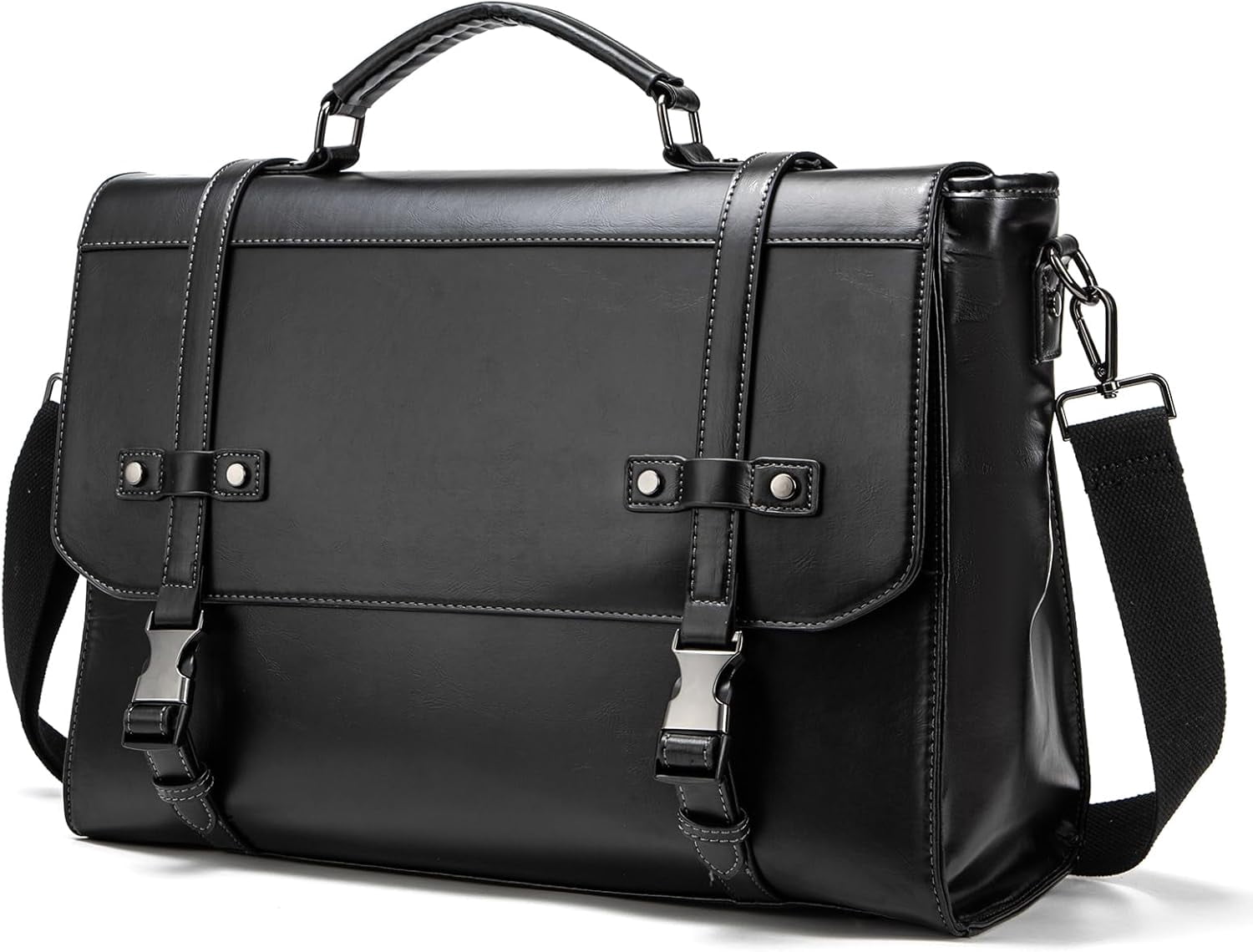 Messenger Bag For Men 17 Inch Vintage Leather Laptop Briefcase body Shoulder Bag For Business Travel Campus Work