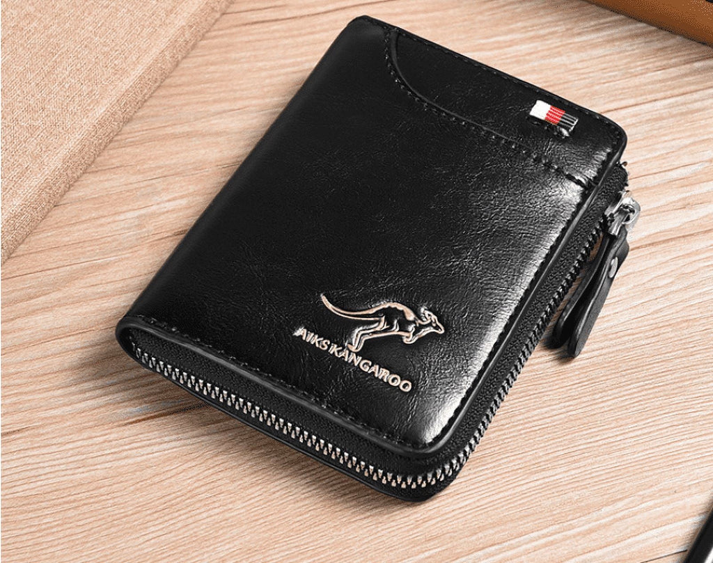 Men Men's RFID Blocking T1 Leather Wallet Credit Cards ID Durable Waterproof