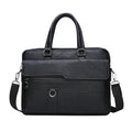 16 Inch Leather Briefcase Vintage Messenger Large Crossbody Shoulder Hand