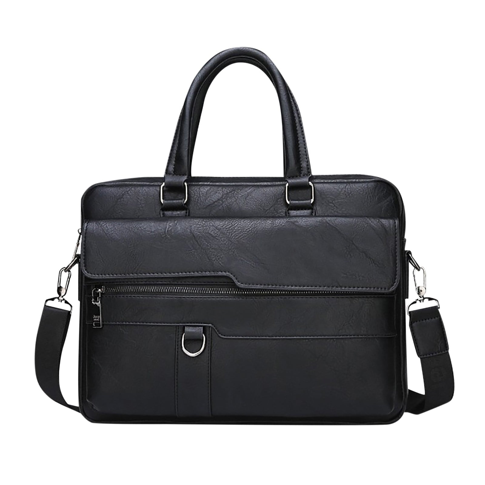 16 Inch Leather Briefcase Vintage Messenger Large Crossbody Shoulder Hand