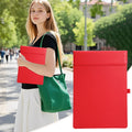 1Pc PU Leather Folder, Faux Leather Portfolio Folder Binder, Business Padfolio Folder, Professional Business Portfoli...