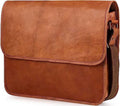 Leather Messenger Bag Ghent, Briefcase for Men and Women