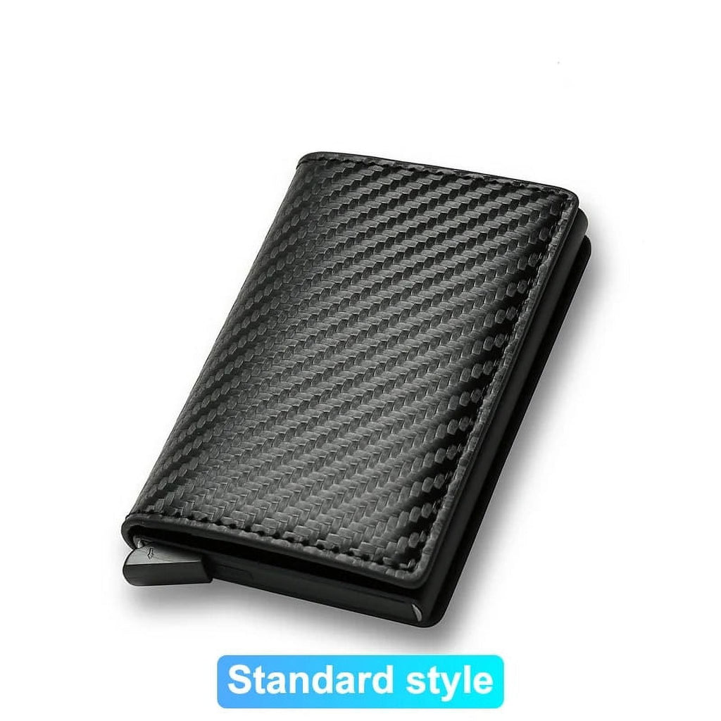 Rfid Credit Card Holder Men Wallets Bank Cardholder Case Small Leather Slim Thin Magic Mini Wallet Smart Minimalist W...