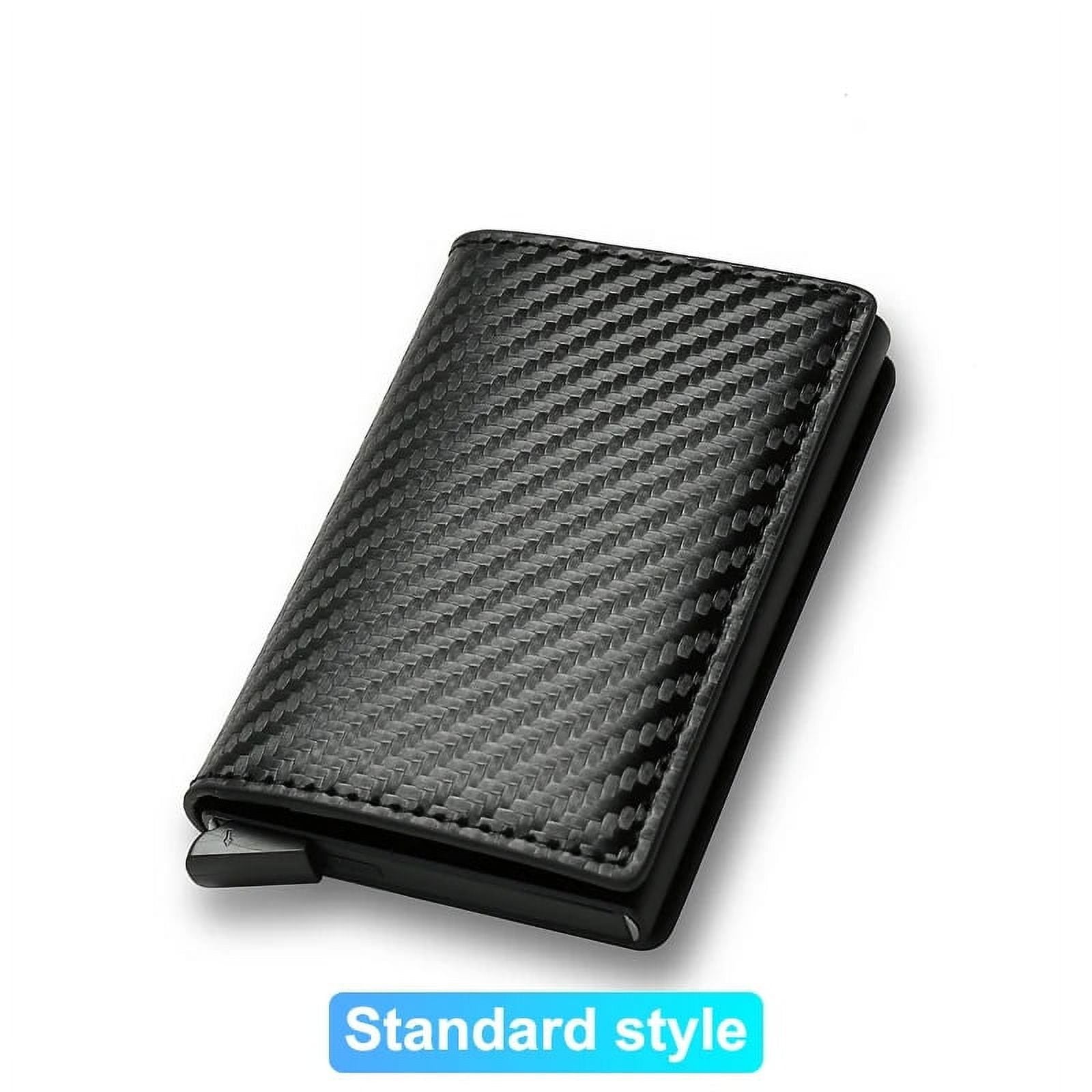 Rfid Credit Card Holder Men Wallets Bank Cardholder Case Small Leather Slim Thin Magic Mini Wallet Smart Minimalist W...