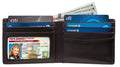 Slim Bifold RFID Blocking Wallet For Men Genuine Leather Packed In Stylish Gift Box