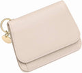 For Women Small Credit Card Holder With Coin pocket, ID Window, Keychain