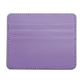 Slim Minimalist Front Pocket Wallet Clearance, Credit Card Holder Slim Minimalist Front Id Small Compact Leather, Purple