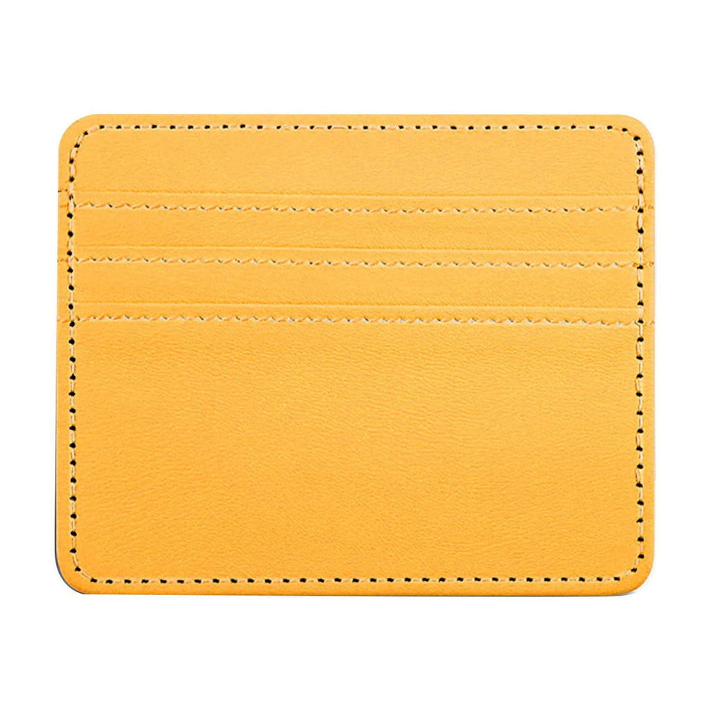 Thick Top Loaders for Cards Credit Card Holder Slim Minimalist Front ID Small Compact Leather