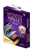 RFID Protection Unisex Genuine Slim Card Holder Wallet, Leather