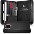 Leather Padfolio/portfolio Pad Holder-business Pu Notepad Folder For Resumes Interviews Ipad/tablet Phone Legal Noteb...