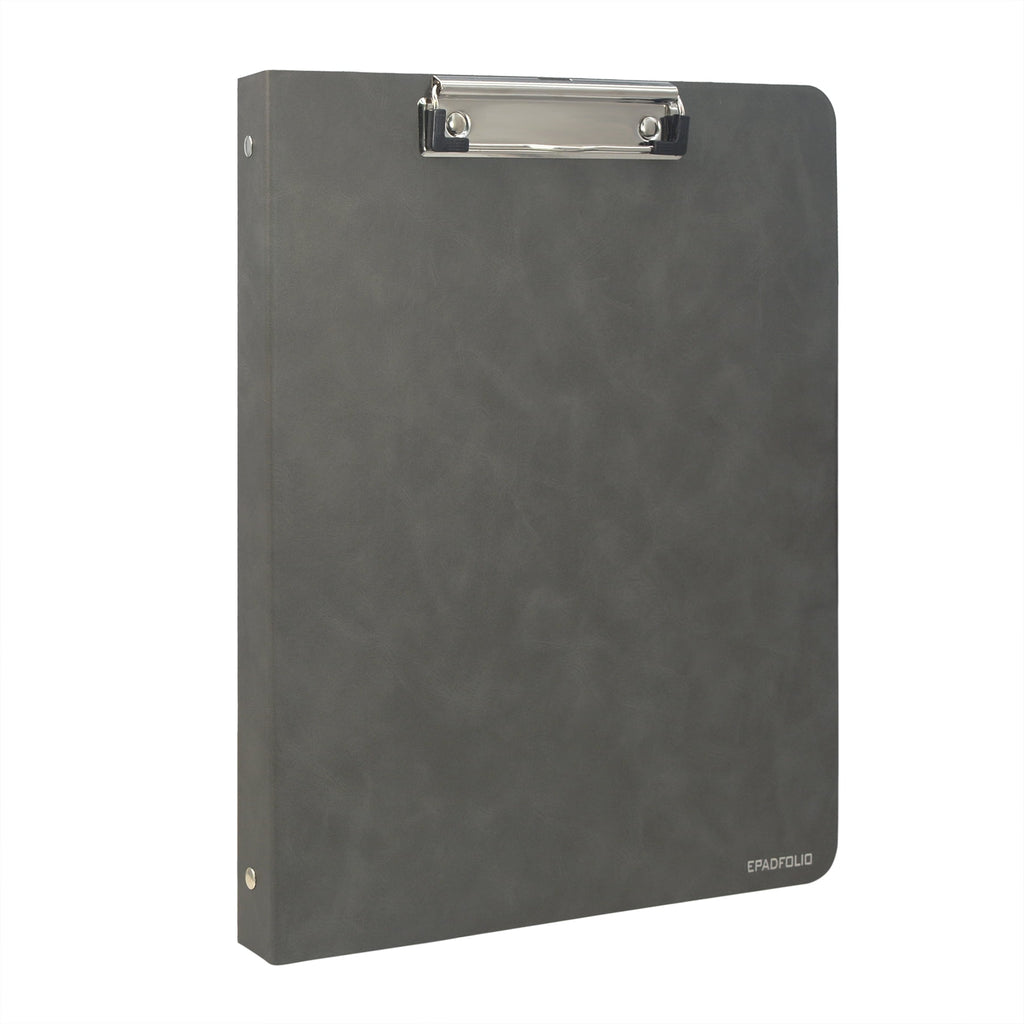 3 Ring Binder Padfolio Clipboard Case with Color File Folders, PU Leather Padfolio Ring Binder with Clipboard - Image 6