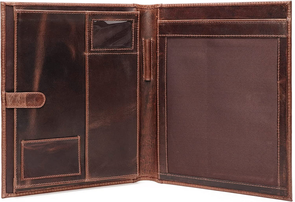 Professional Organizer Padfolio Resume Folder Business Card Document Holder for Men Women Office Supplies - Image 3