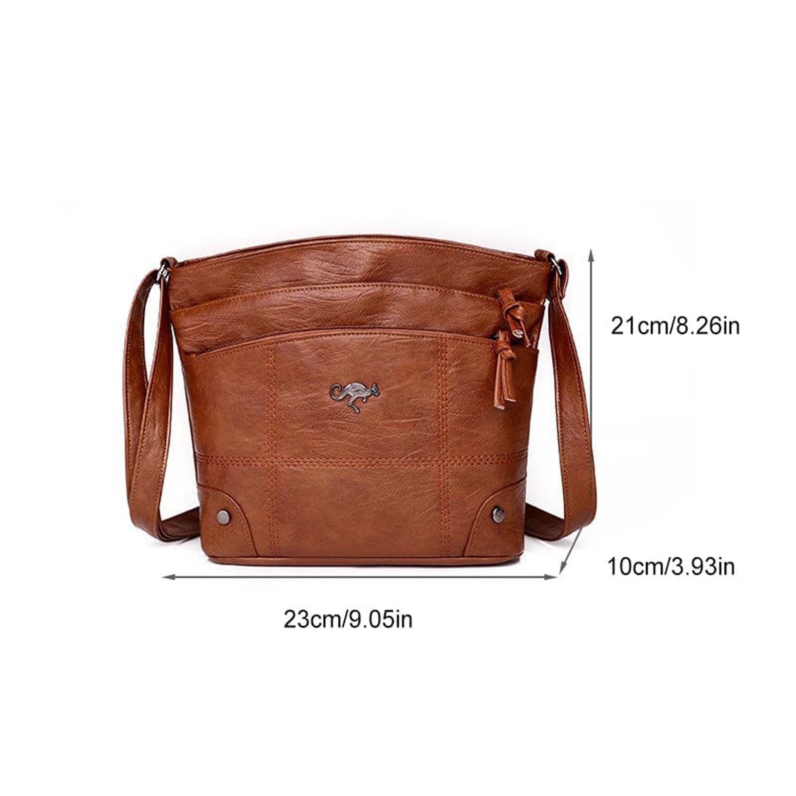 Leather Messenger Bag for Men, Laptop Bag, Crossbody Bag Men, Vintage Handmade Leather Satchel Bag Men, Full Grain Business Briefcase Should - Image 3