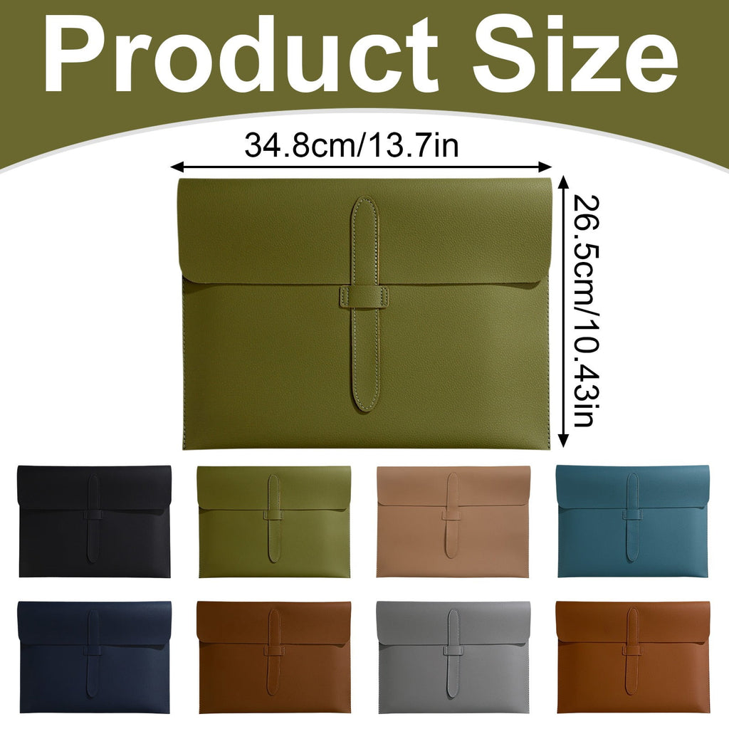 Padfolio Portfolio Folder,Thickened Leather Folder Binder,Business Briefcase,Portfolio Folio Organizer for Letter Legal,A4 Note Pads,Noteboo - Image 3