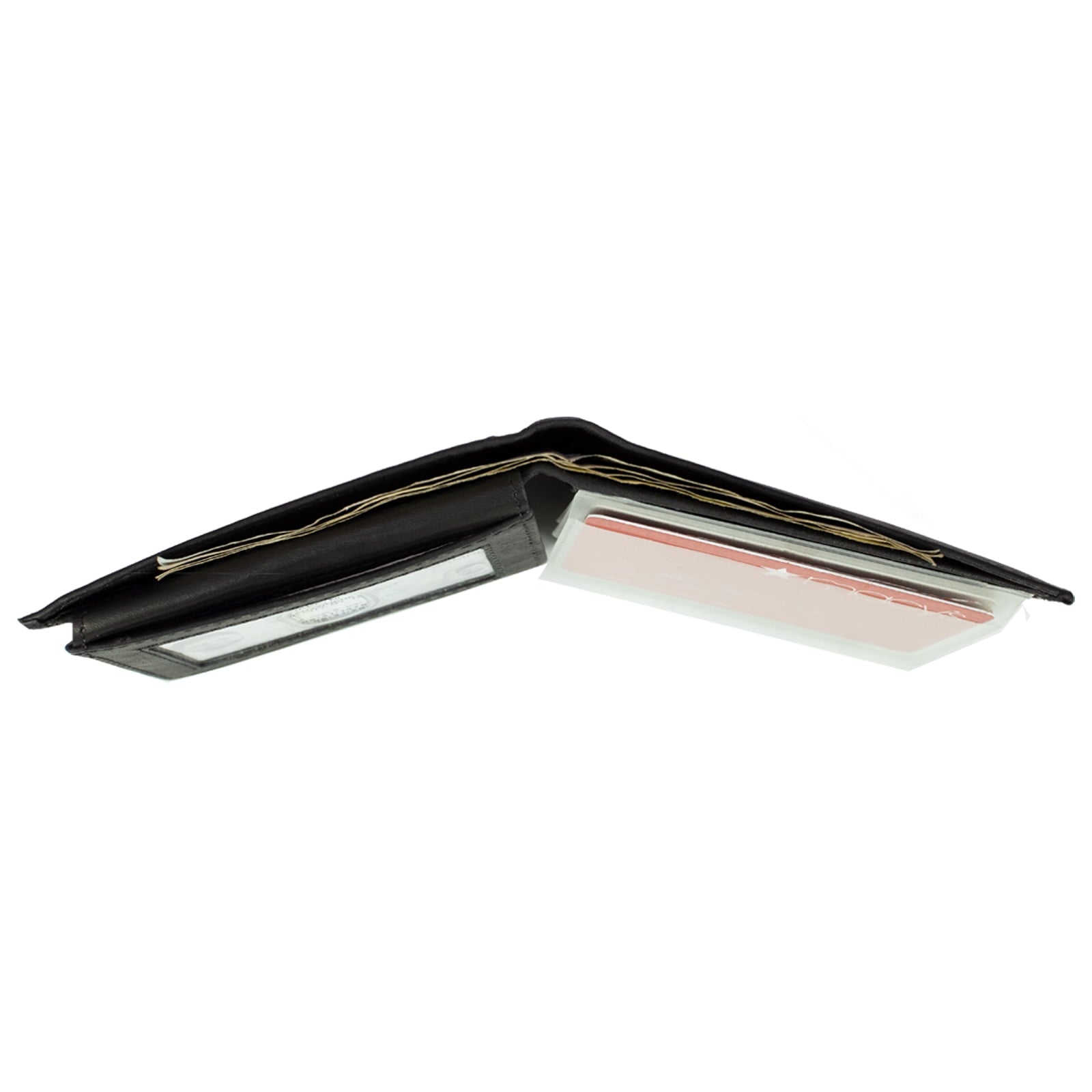 Genuine Leather Minimalist Bifold Wallet For Men, Slim Mens Wallet - Image 4
