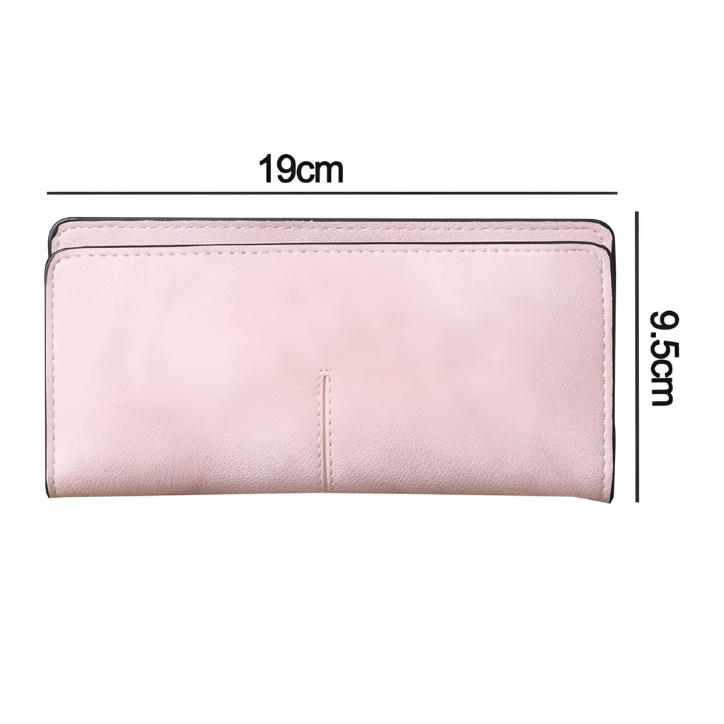 Women Wallet Blocking Credit Card Holder Bifold Long Ladies Billfold - Image 2