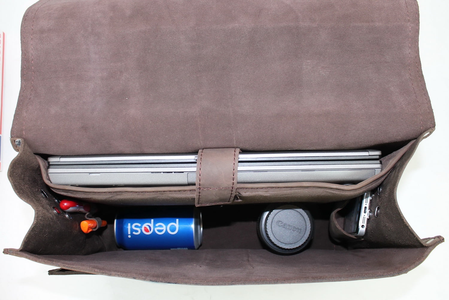 Cowhide Leather Pro Briefcase Case - Image 3