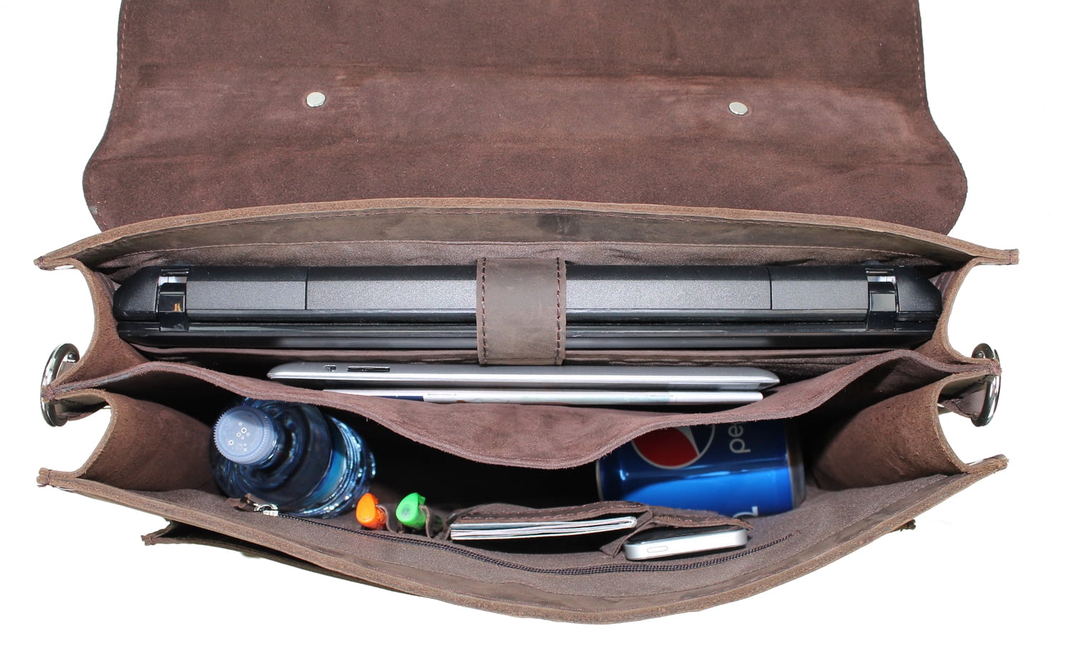 Cowhide Leather Pro Briefcase L66.DB - Image 3