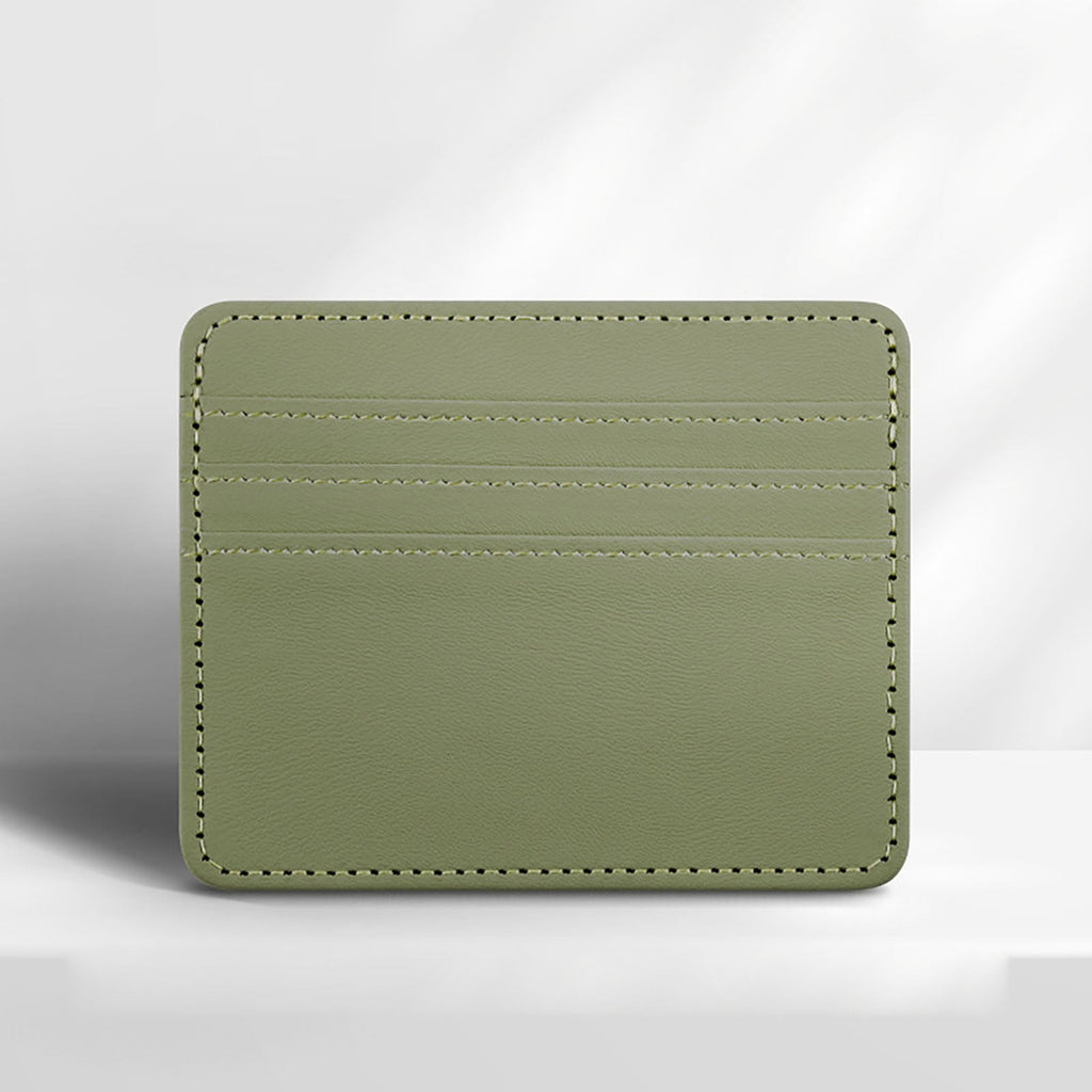 Card Holder Card Storage Bag Green,Credit Card Holder Slim Minimalist Front Id Small Compact Leather ,Card Holder*1 - Image 4