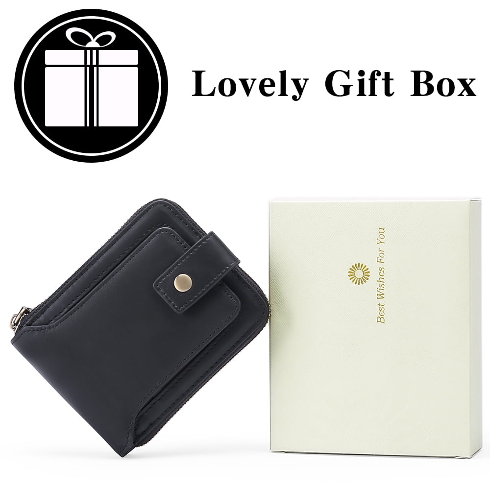 Rfid Wallet for Men Genuine Leather Minimalist Wallet Bifold Coin Purse - Image 4