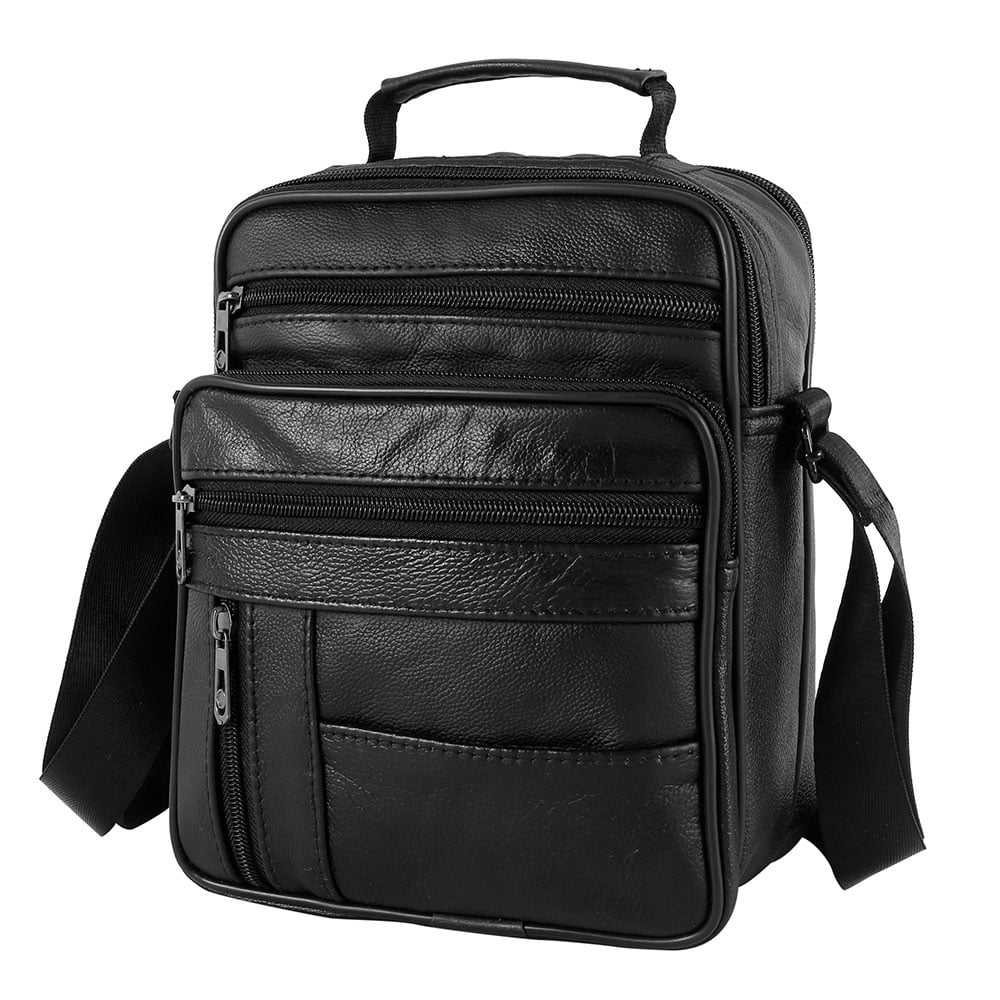 Men's Genuine Leather Handbag Shoulder Bag Fashion Cross Body Messenger Business,Men's leather messenger bag,briefcase,business satchel hand - Image 2
