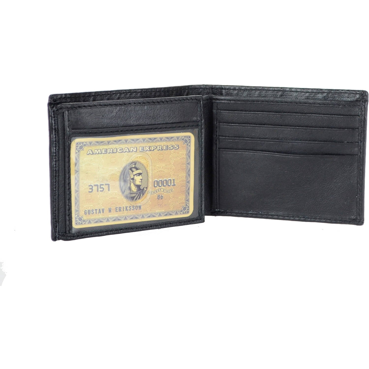 Men's RFID Signal Blocking Genuine Leather Traveller Wallet with Gift Box - Image 3