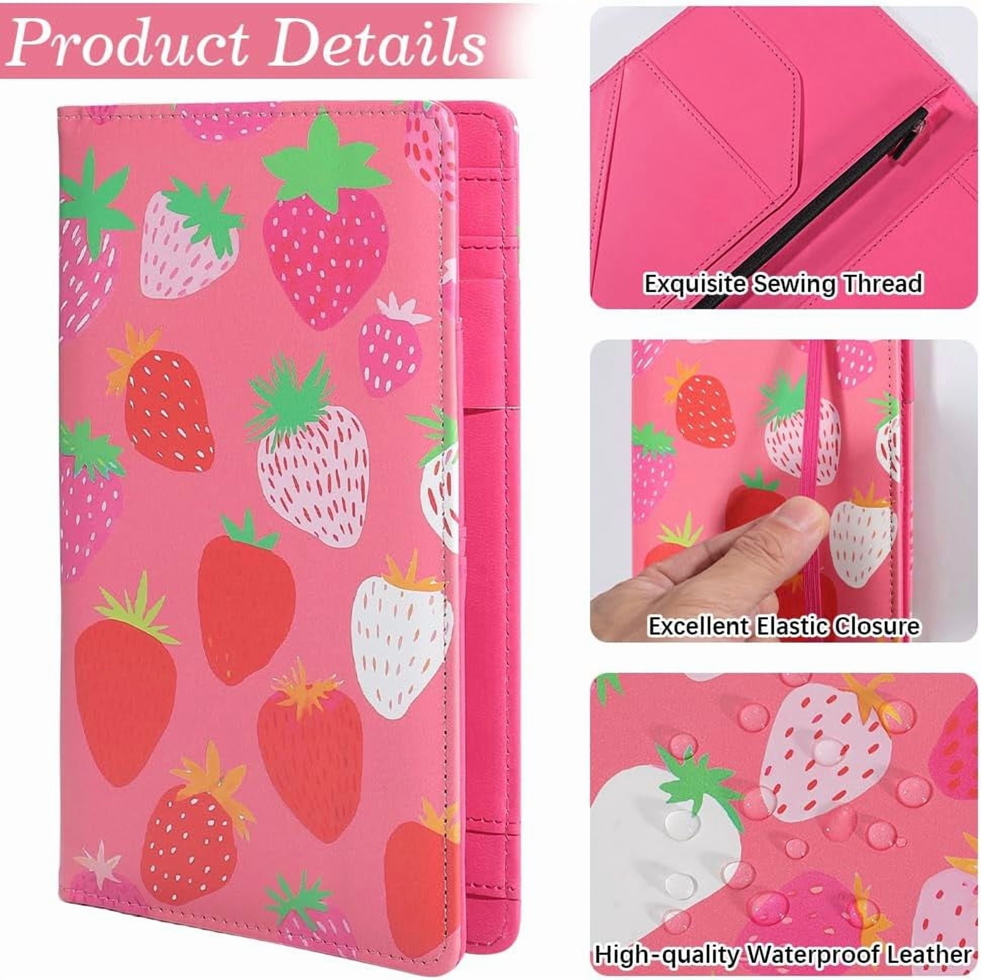 PU Leather Clipboards Portfolio Folder Leather Padfolio Binder Storage Clipboard with 5 Pockets Spiral Clipboard Foli... - Image 5