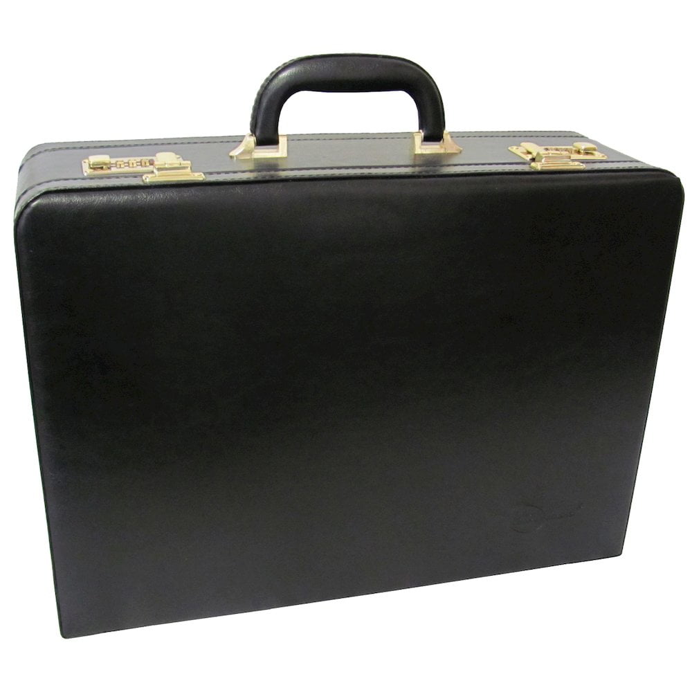 Expandable Executive Faux Leather Attache Case - Image 2