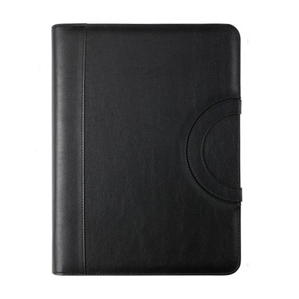 Portable Business Padfolio Portfolio Case Contract File Folder A4 Conference Folder PU Leather Portfolio Folder - Image 2
