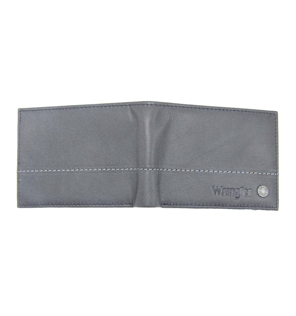 Leather Bifold Wallet - Black - Image 3