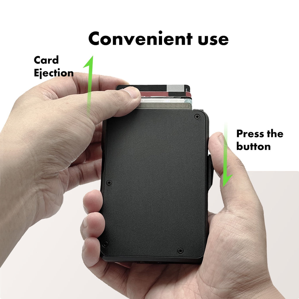 Wallet for Men - with Money Clip Slim Leather Slots Credit Card Holder RFID Blocking Bifold Minimalist Wallet - Image 3