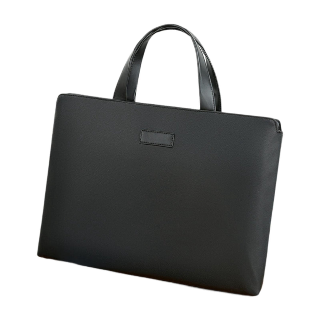 Business Bag,Large Capacity Mens Briefcase,for Business Trip Work PU Leather - Image 3