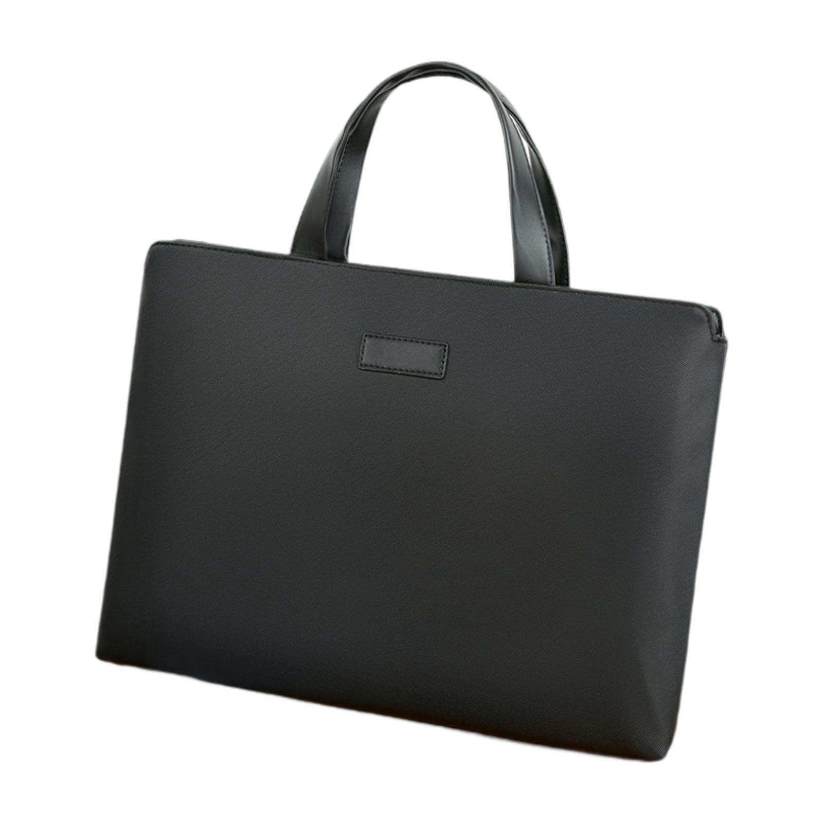 Business Bag,Large Capacity Mens Briefcase,for Business Trip Work PU Leather - Image 3