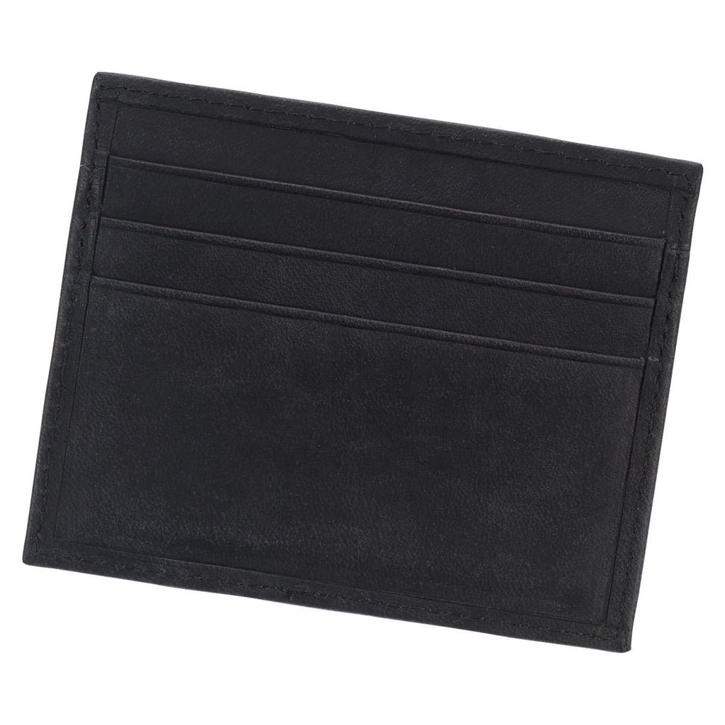 Genuine Premium Full Grain Leather RFID Blocking Silver Engraved Cross Wallet for Men: Multi Pocket Billfold w/Removable ID Window Accessory - Image 5