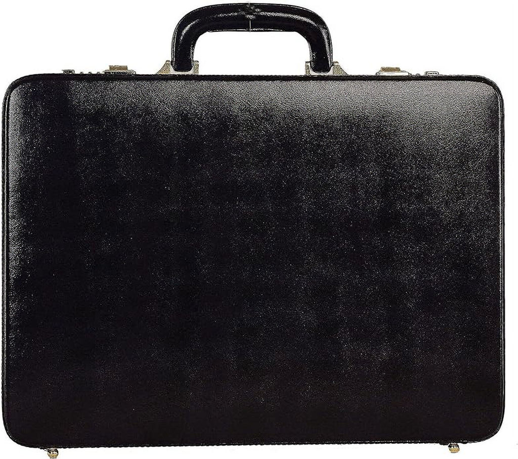 Men's Leather Briefcase | Business Leather Handbag | Doctors Safety Kit Bag Leather Attache | Gift For Him - Image 3
