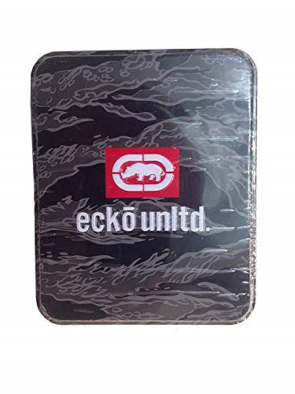 World Famous Rhino Adult Men Genuine Leather Black Wallets - Gift Boxed Keepsake Metal Box, Bi-Fold Wallet (Embossed Small Black Rhino) - Image 2