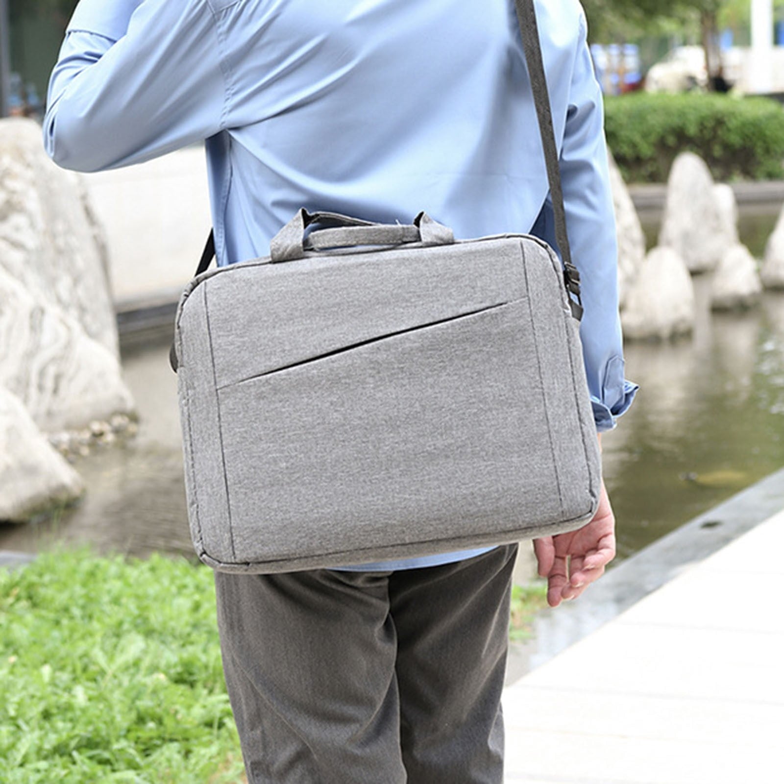 Briefcase for Men Women Business Messenger - Image 5