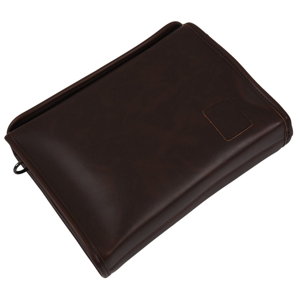 Men Leather Messenger Briefcase Laptop Shoulder Crossbody Bag Handbag - Image 2