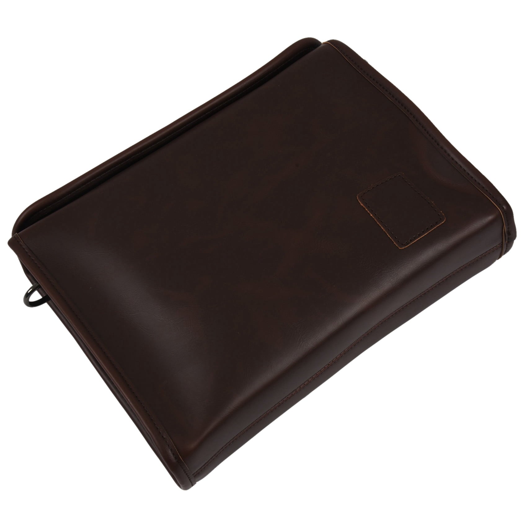 Men Leather Messenger Briefcase Laptop Shoulder Crossbody Bag Handbag - Image 2