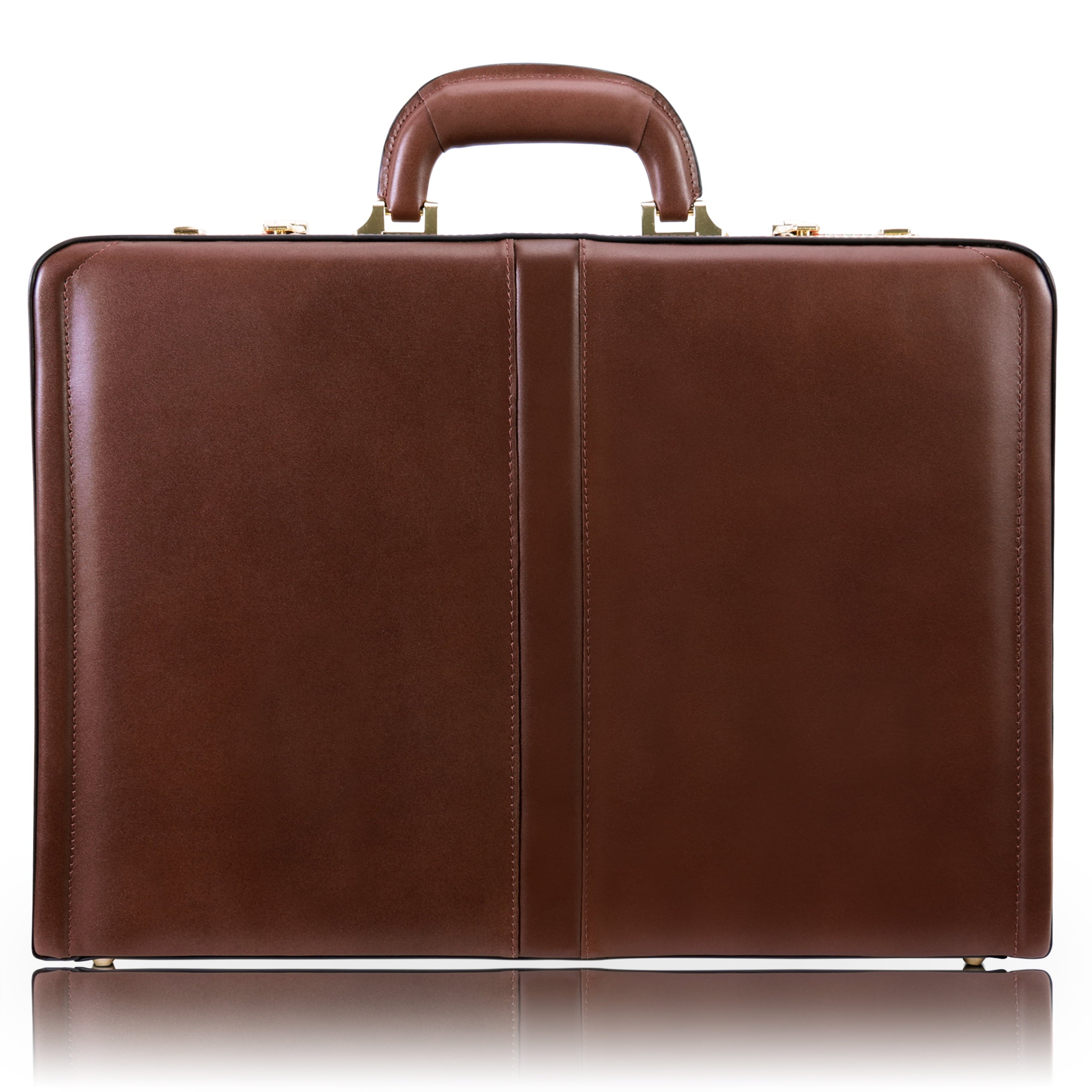 | 4.25” Leather Attaché Briefcase - Image 6