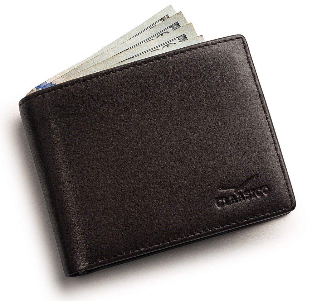 Slim Bifold RFID Blocking Wallet For Men Genuine Leather Packed In Stylish Gift Box - Image 3