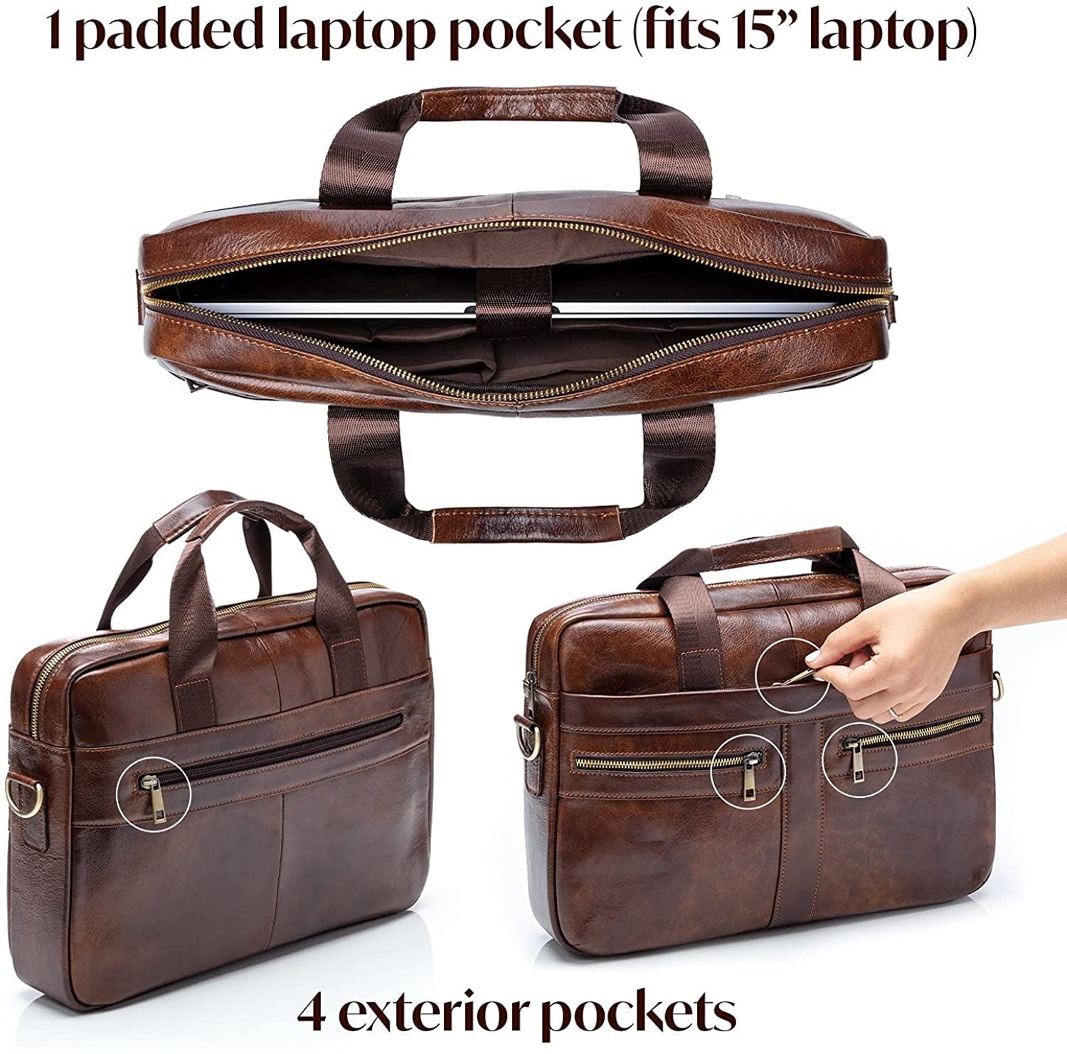 for Men with Padded Protection for 14 inch Laptop - Image 4