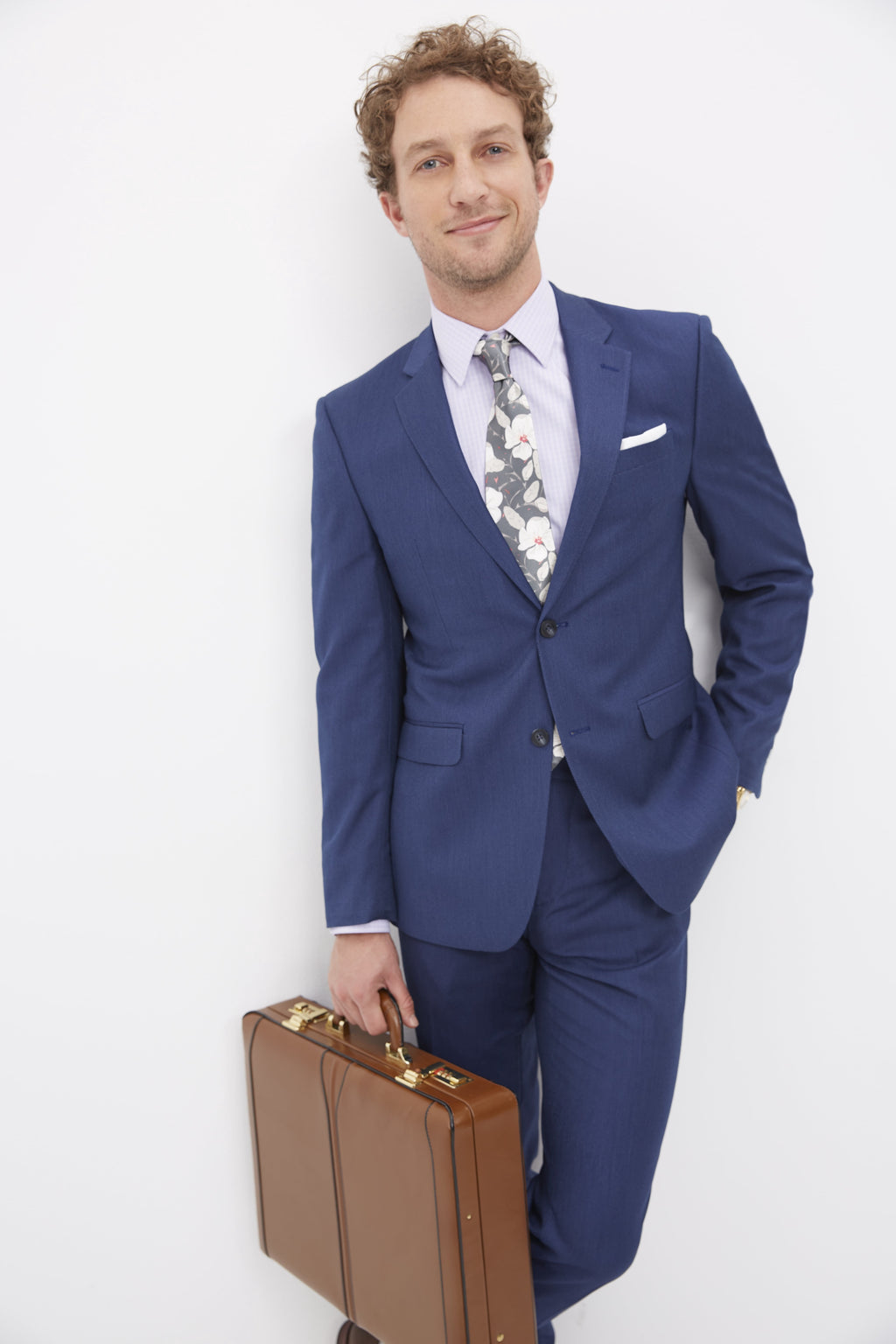 McKlein LAWSON, Attaché Briefcase, Top Grain Cowhide Leather, Black (80455) - Image 6