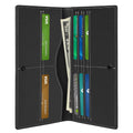 Long Wallet for Men, Real Leather Bifold RFID Stylish Mens Wallet, Slim Wallet with 8 Credit Card Holder and 2 Cash S...
