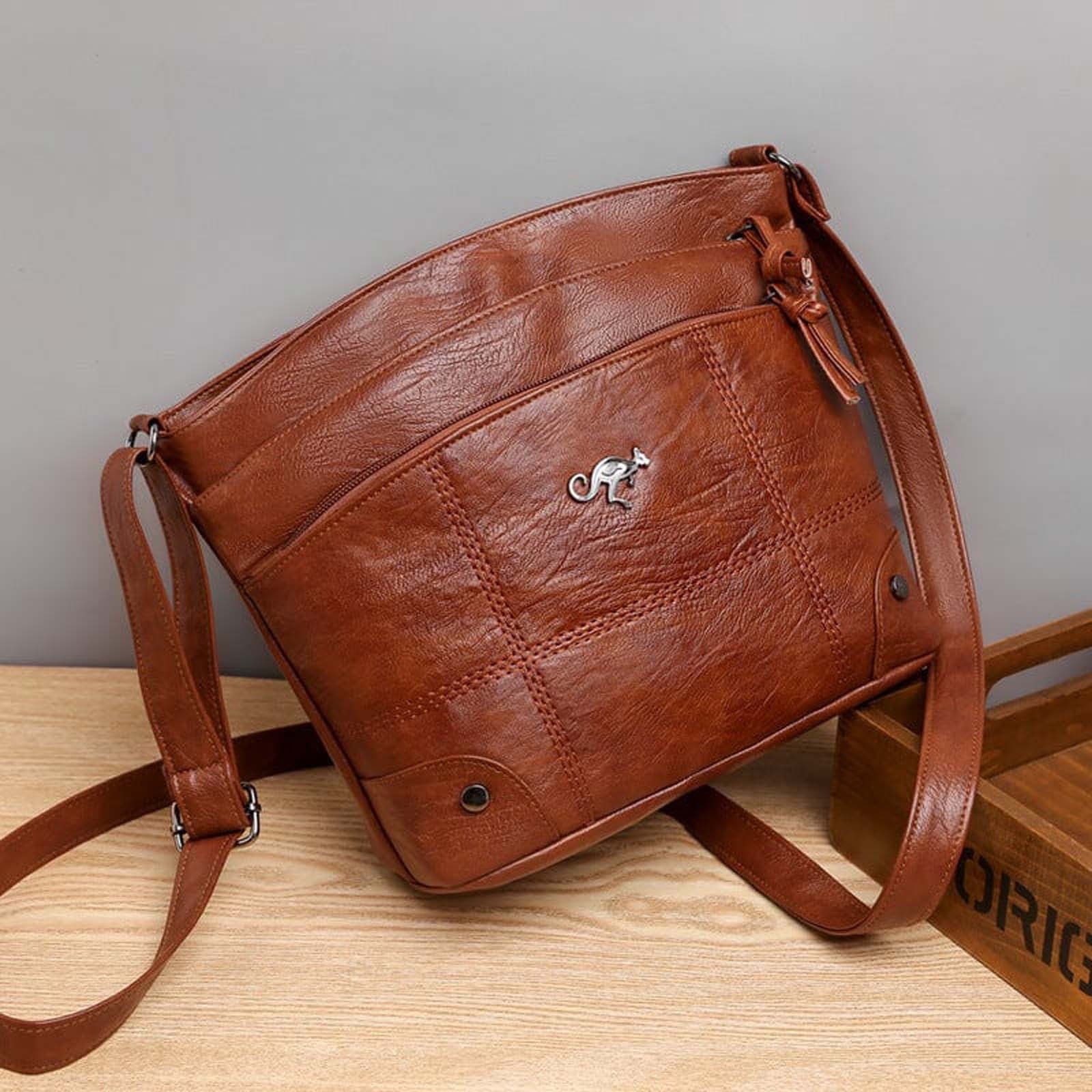 Leather Messenger Bag for Men, Laptop Bag, Crossbody Bag Men, Vintage Handmade Leather Satchel Bag Men, Full Grain Business Briefcase Should